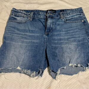 Lucky Brand Distressed Blue Jean Shorts